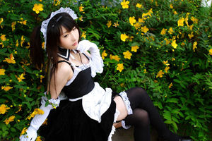 Asian maid cosplay -  - エ ロ コ ス