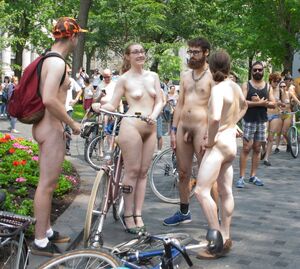 Naked Ride. Public Nudity - Free Live..