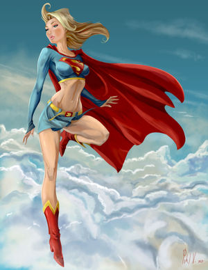 ArtStation - Super Girl, P. Valencia