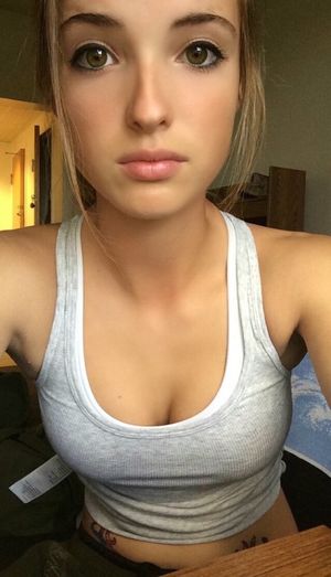 Young under cleavage-porno photo