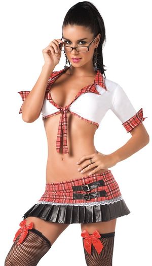Hot and Tempting School Girl Costume