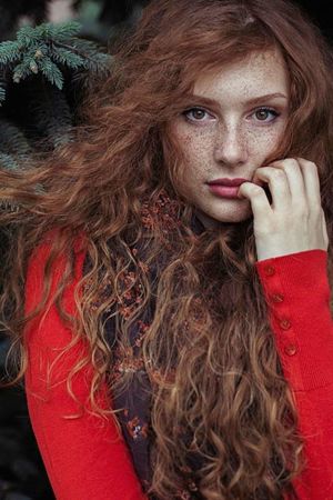 Gorgeous Redhead Portraits By Maja