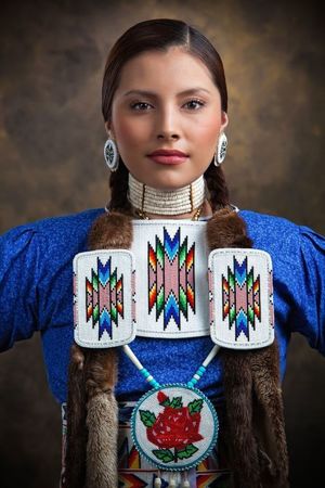 Native American Dancer. "American