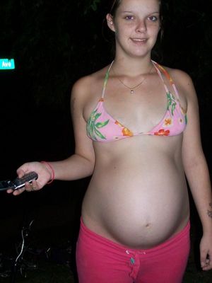 Preg Porn Pic From Pregnant Redhead NN