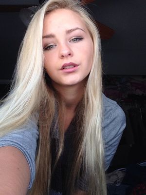 #blondeteen #blonde #makeup #selfie