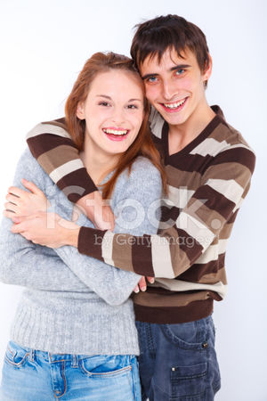 Tender Young Couple Stock Photos -