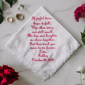 Wedding handkerchief poem