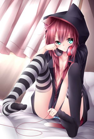 Anime sexy neko girl sis erotic